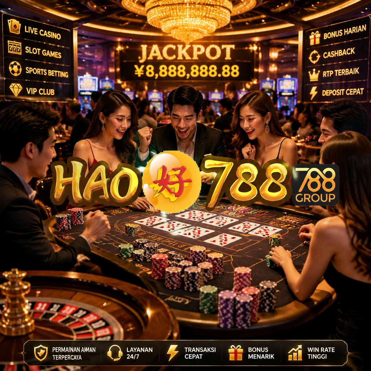 HAO788 ✈️ Situs Game Online Favorit dan Disukai Para Gamers di Asia